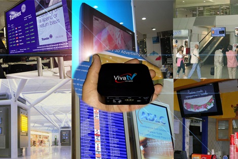 Viva3D minature ePC 4K digital signage controller